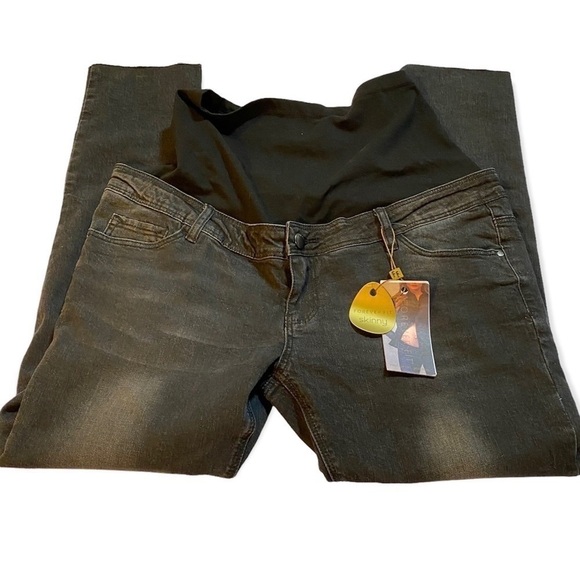 Convertible Maternity Jeans Skinny Forever Fit by Reform Jeans NWT Black Size 10 - Picture 4 of 16